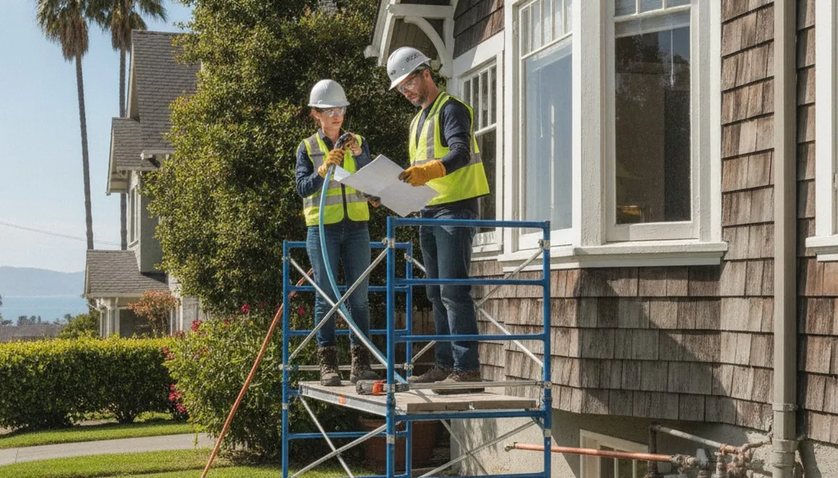 Plumbing repair technician serving San Francisco, CA for leak, drain, and pipe repair services