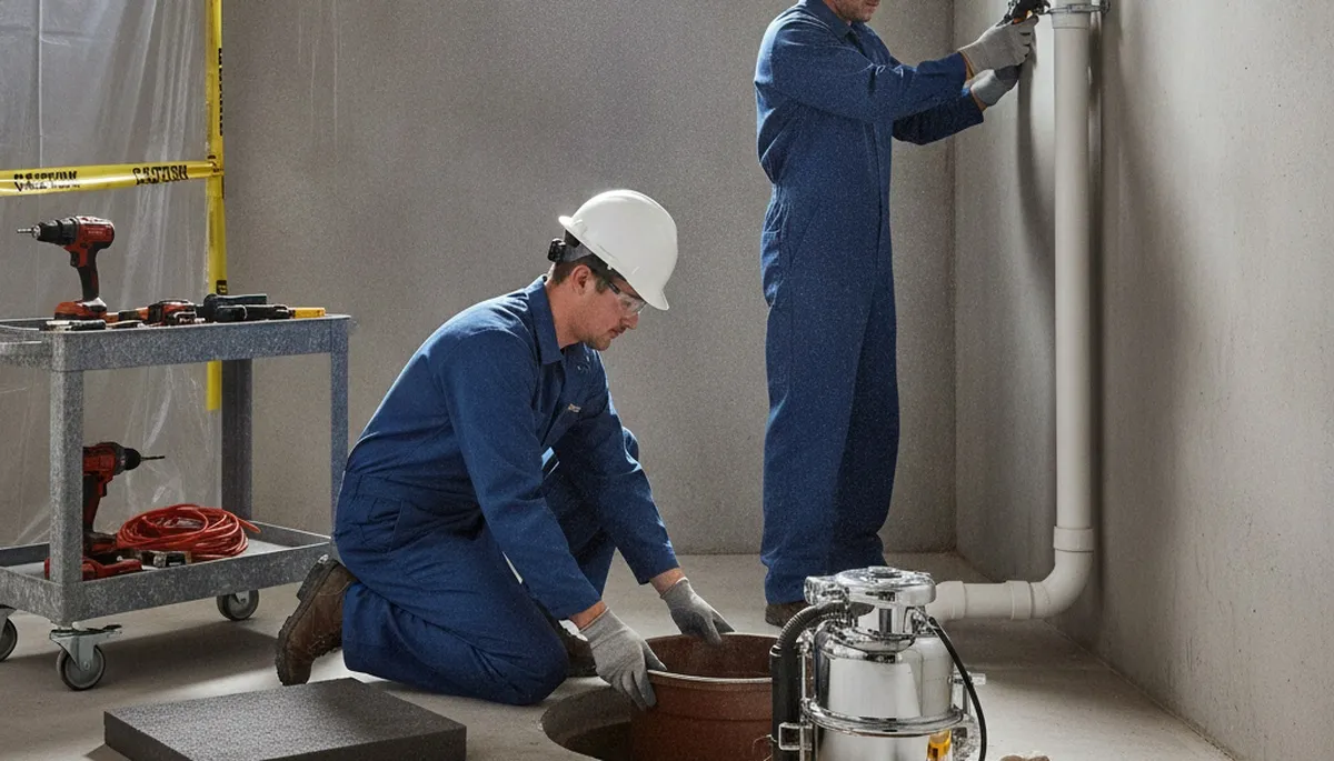San Francisco, CA sump pump installation for home water intrusion protection
