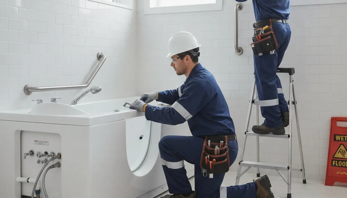 Walk in tub installation for San Francisco, CA homes by On Call Plumbers